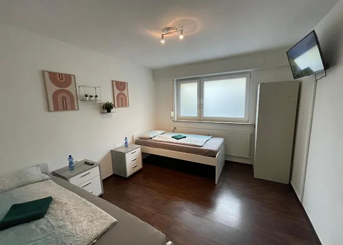 Moderne Monteurswohnung Nahe Der Autobahn